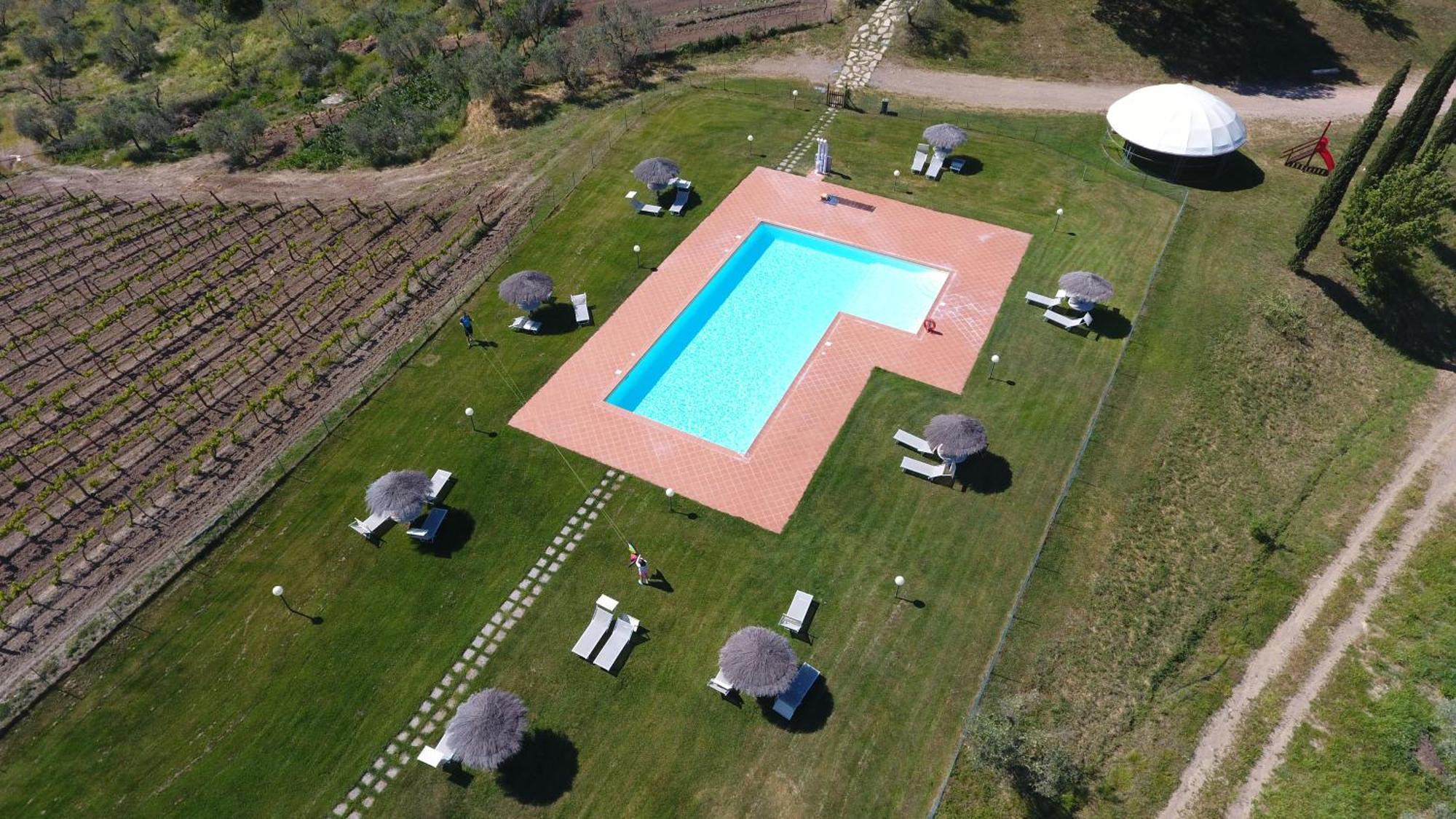 La Pesta Agriturismo Poggio Corbello מראה חיצוני תמונה